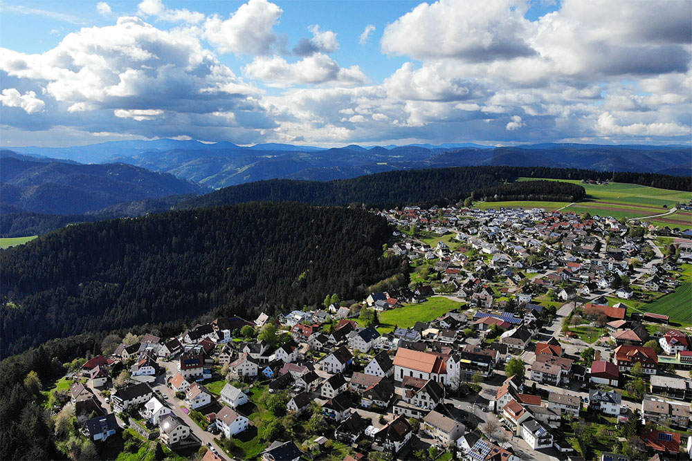 Blick auf Aichhalden